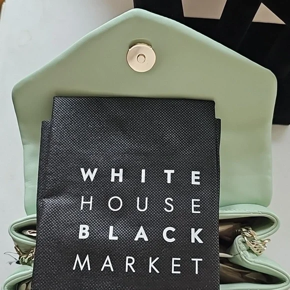 Mint Green Quilted Women's Bag - Picture 4 of 7